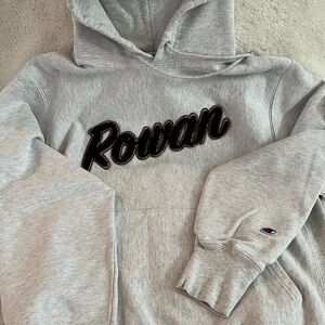 Champion Light Gray Reverse Weave Hoodie